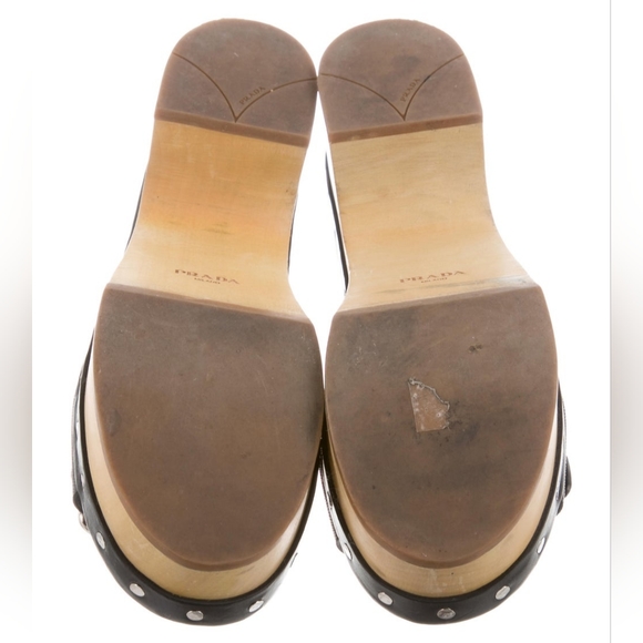 PRADA Slide Platform Sandals IT38.5 - Picture 3 of 5